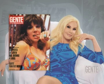 La primera tapa de Susana Giménez en Gente