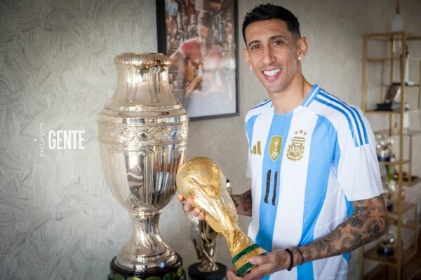 Ángel Di María para Revista GENTE