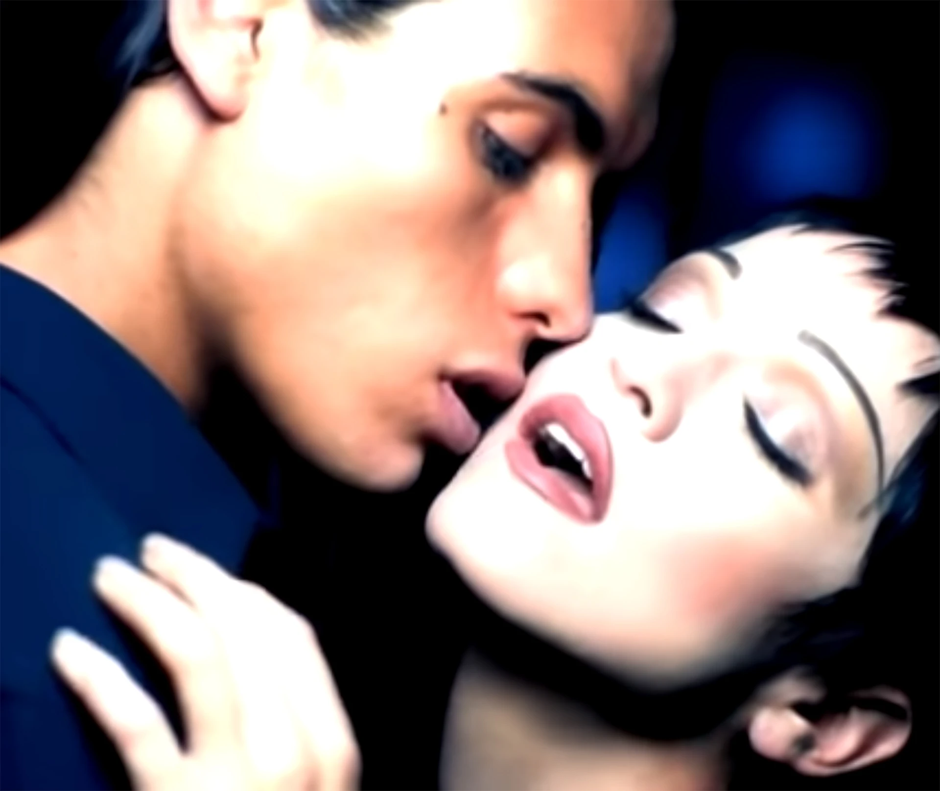 Madonna y el modelo argentino Daniel Rossi