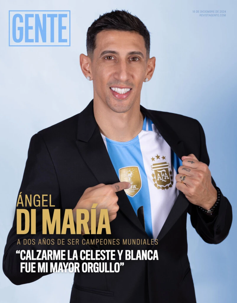 Ángel Di María para Revista GENTE