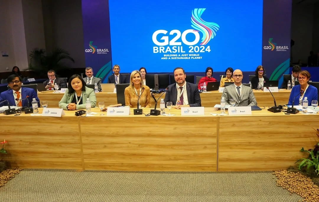 En la cumbre del G20 que tuvo lugar en Río de Janeiro, participó del foro por la Alianza Global para la Inclusión Financiera (GPFI) del G20 y se sumó a a dos reuniones de debate sobre iniciativas actuales y elementos fundamentales que contribuyen a la salud financiera. 