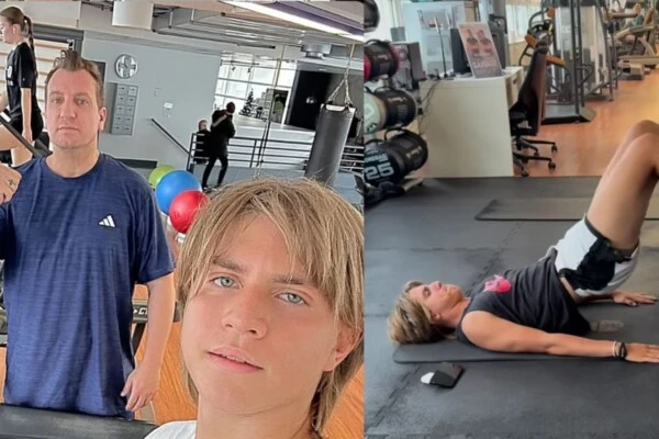 Maxi López y Valentino López