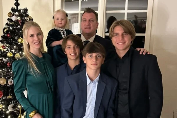 Maxi López y la Navidad con sus hijos