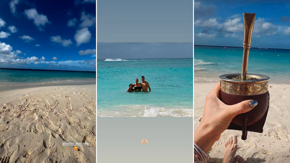 Algunas postales del descanso en México.