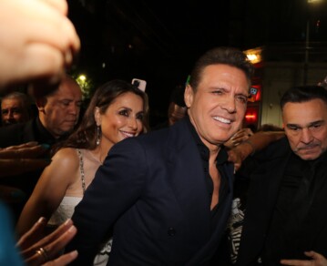 Luis Miguel sorprendió con su nuevo look en su paso por Argentina junto a Paloma Cuevas