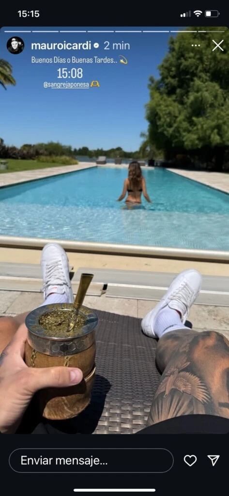 La China Suárez y Mauro Icardi