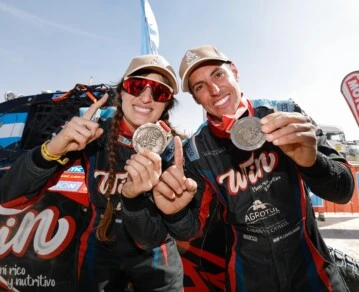 Nicolás Cavigliasso y Valentina Pertegarini