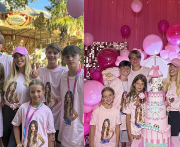 Las fotos del segundo cumpleaños que Wanda Nara le organizó a su hija Francesca en un parque de diversiones