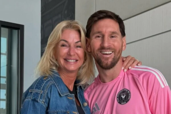 Yanina Latorre y Lionel Messi