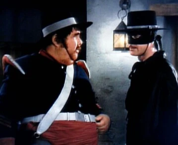 Henry Calvin, Sargento García, El Zorro