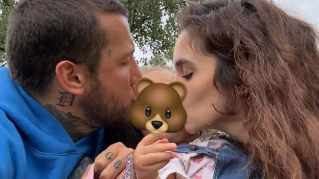 Melody Luz y Alex Caniggia con Venezia