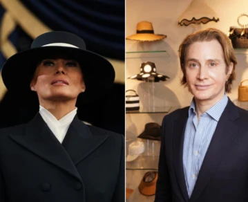 Eric Javits-el sombrerero elegido por Melania Trump