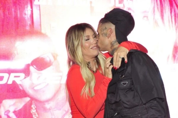 Wanda Nara y L-Gante