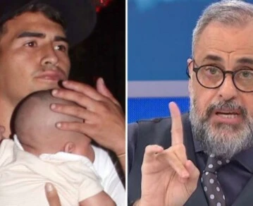 Matías Ogas y Jorge Rial