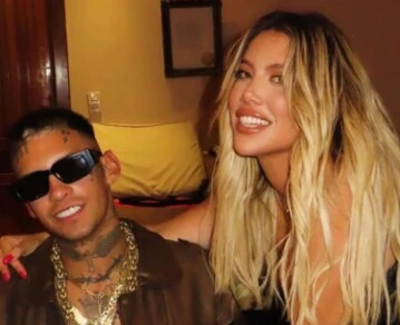 Wanda Nara y L-Gante