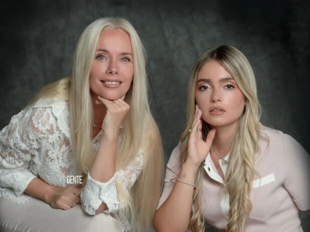 Guadalupe Martínez Uría y su hija Kala Bidner-Revista Gente