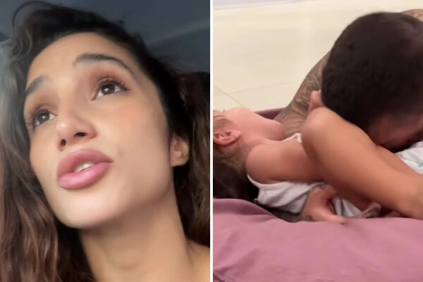 Melody Luz y Alex Caniggia