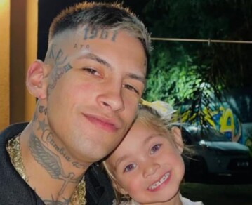 El tierno posteo de L-Gante con su hija Jamaica, luego del conflicto judicial por la cuota alimentaria