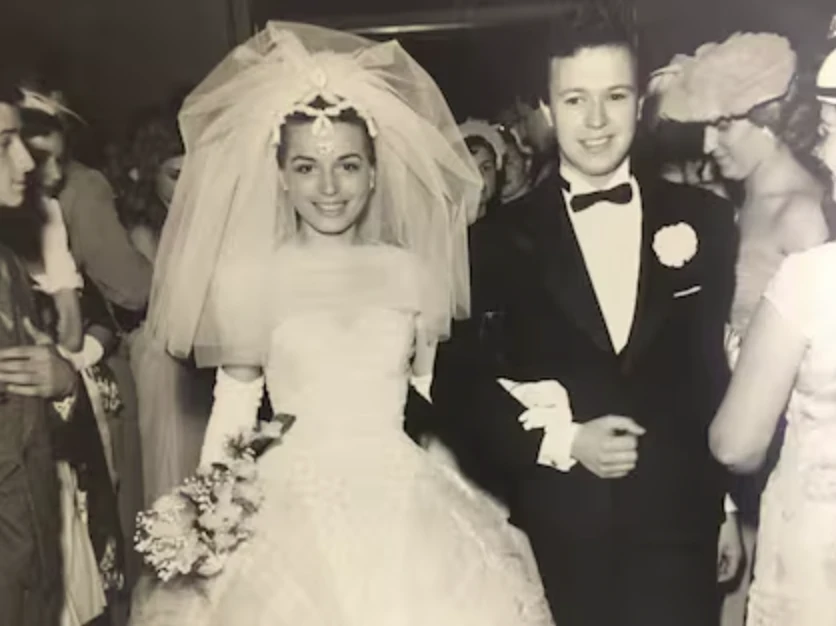 Miguel Romano junto a "Meme", su fallecida esposa. Una historia de amor de 65 años.