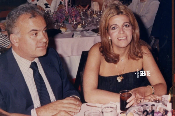 Jorge Tchomlekdjoglou y Christina Onassis