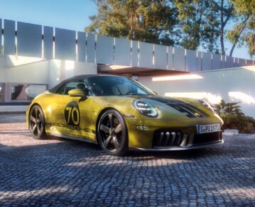 El deportivo alemán que revive los años '70 con un diseño retro y un motor híbrido de 532 caballos