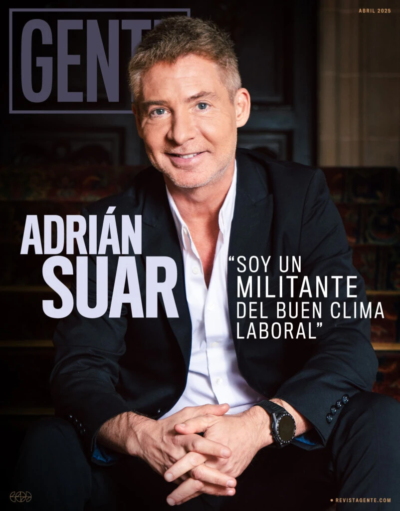 Adrián Suar en Revista GENTE