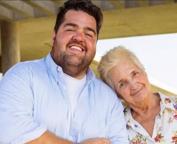 dario barassi y su mama