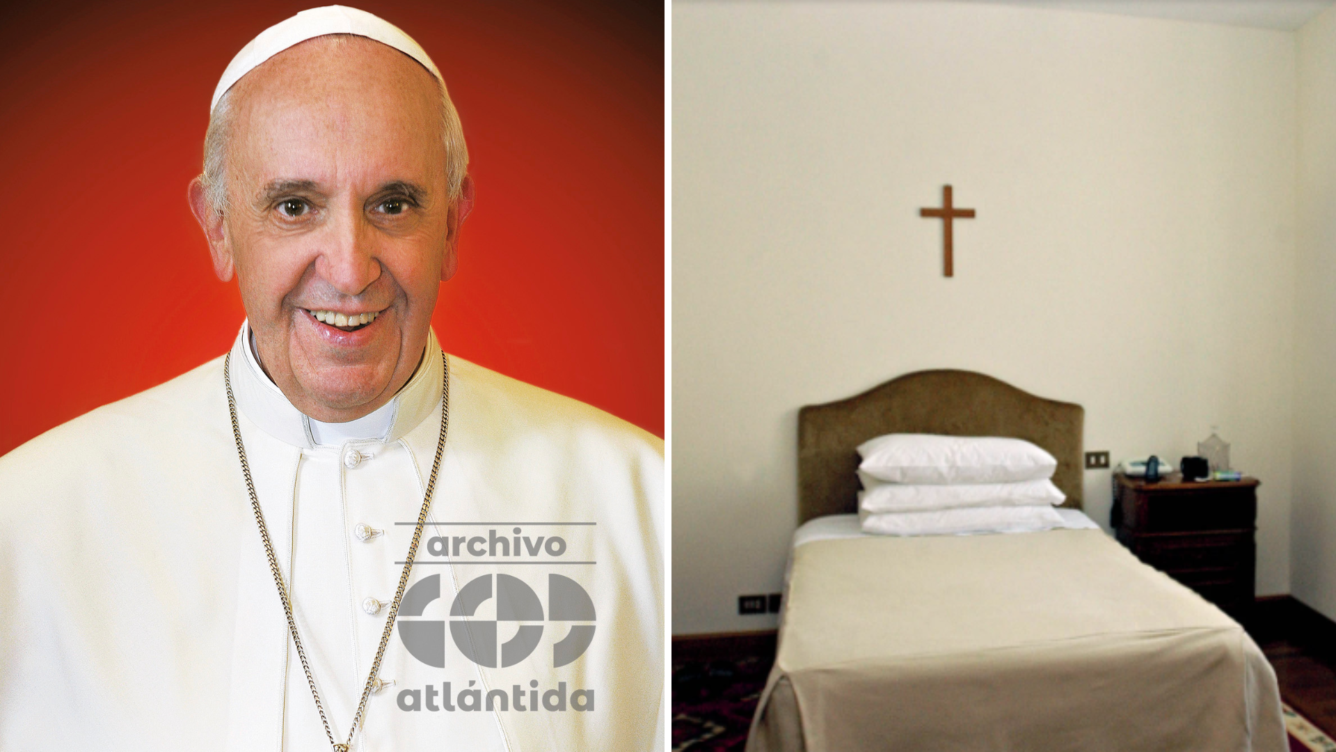 Con una simple cama, un crucifico y ni un solo lujo: Así es por dentro la  austera habitación en la que murió el Papa Francisco – GENTE Online
