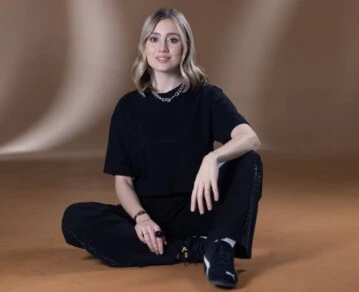 Morena Beltrán para Gente, por Chris Beliera