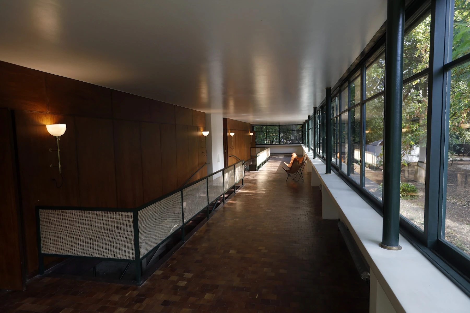 El interior del Museo Casa del Puente.