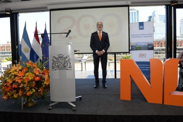 El embajador Mauritz Veheijden