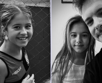 La emoción de Giovanna Diotto por el tatuaje familiar que se hizo su papá Ricky