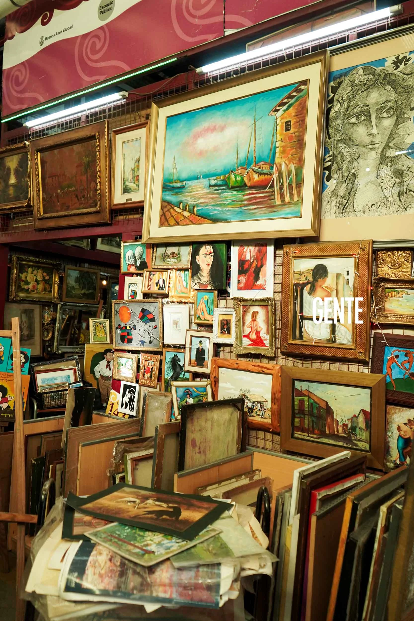 Se pueden encontrar todo tipo de objetos y curiosidades.