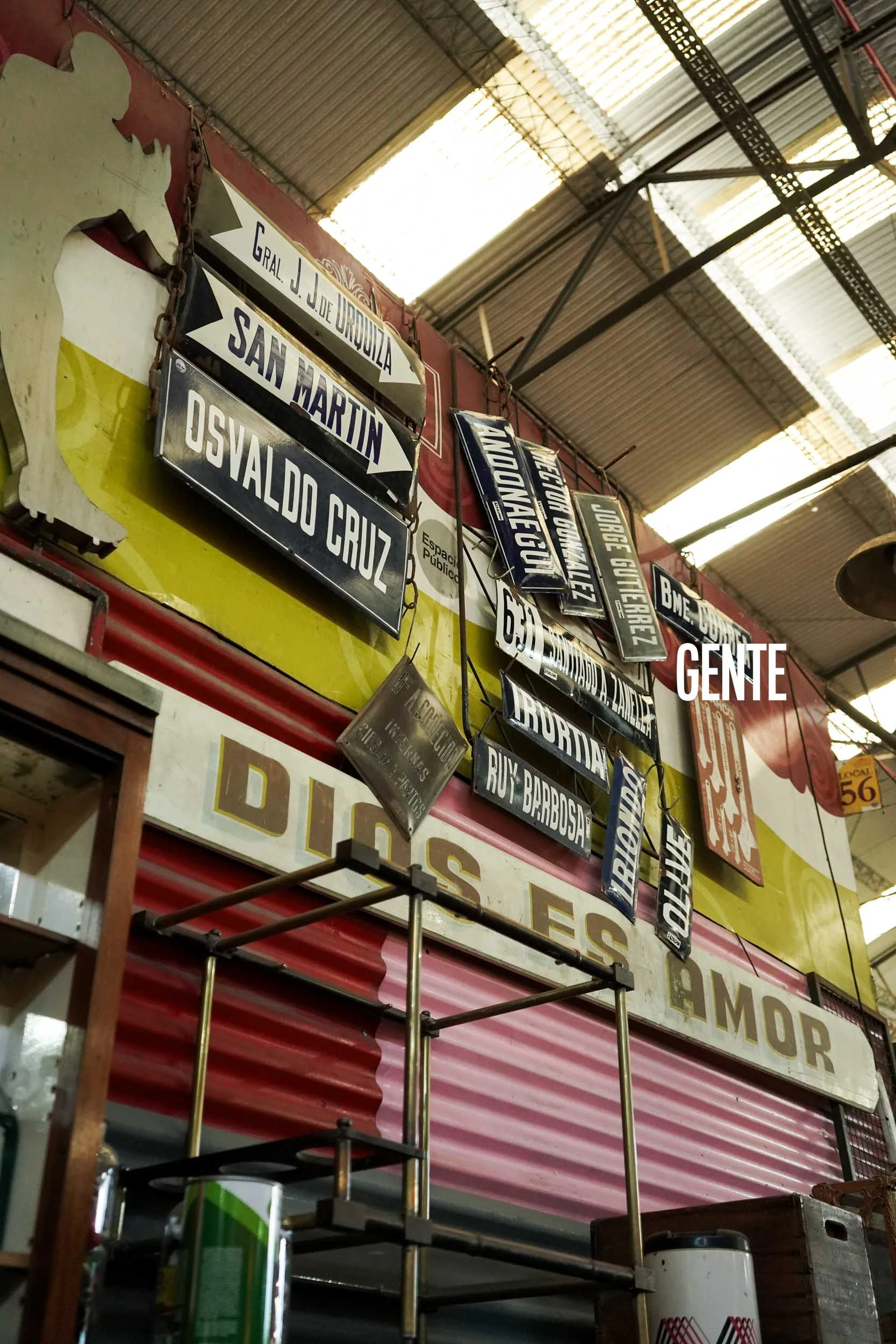 El Mercado de Pulgas en Colegiales.