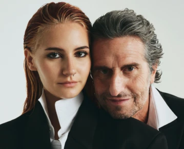 Mora y Diego Peretti