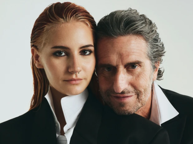 Mora y Diego Peretti