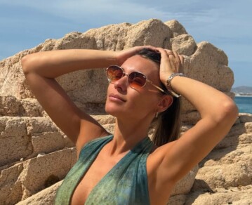 El increíble look de Pampita en las playas de México