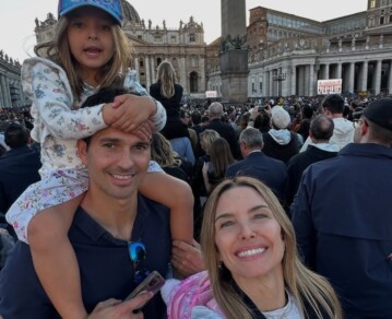 “Una total bendición”: los videos de Sofía Zámolo en el Vaticano el día que fue nombrado el Papa León XIV