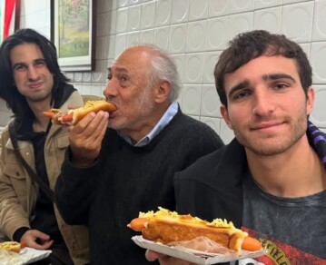 Las fotos del divertido fin de semana de Valentín Yankelevich: de la particular salida con su abuelo Gustavo al paseo en moto