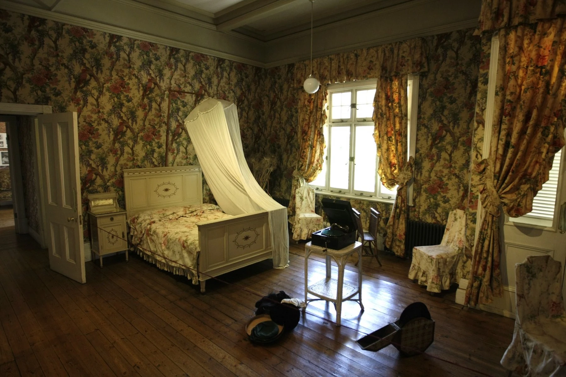 Parte de la exhibición en Villa Victoria.