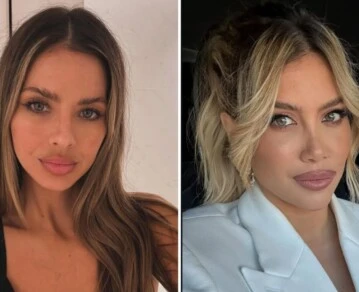 la China Suárez y Wanda Nara