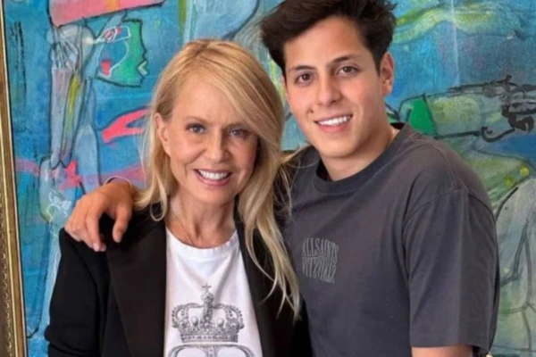 Máximo y Cecilia Bolocco.