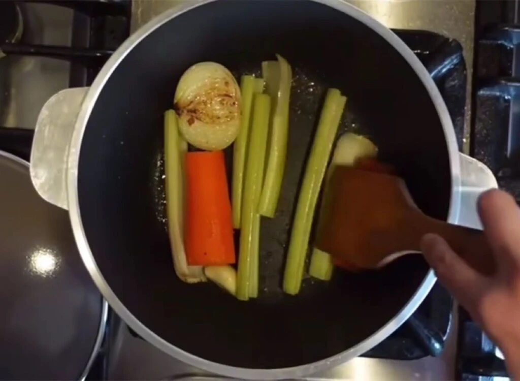 Esteban Bullrich y su hija Sol preparan Risotto de nuez