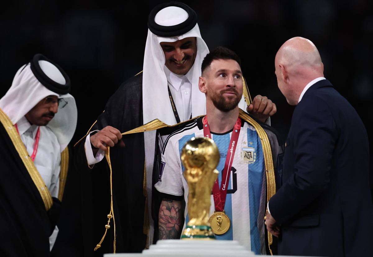 Argentina and Francia during the World Cup FIFA Qatar 2022 final match at Lusail Stadium in Al Daayen, Doha, Qatar, on December 18, 2022. (Alejandro PAGNI / PHOTOXPHOTO)