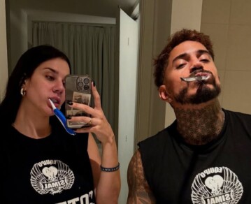 Las fotos de la Tora Villar y Maxi Kilates, inseparables en Miami durante el Mundial de Clubes