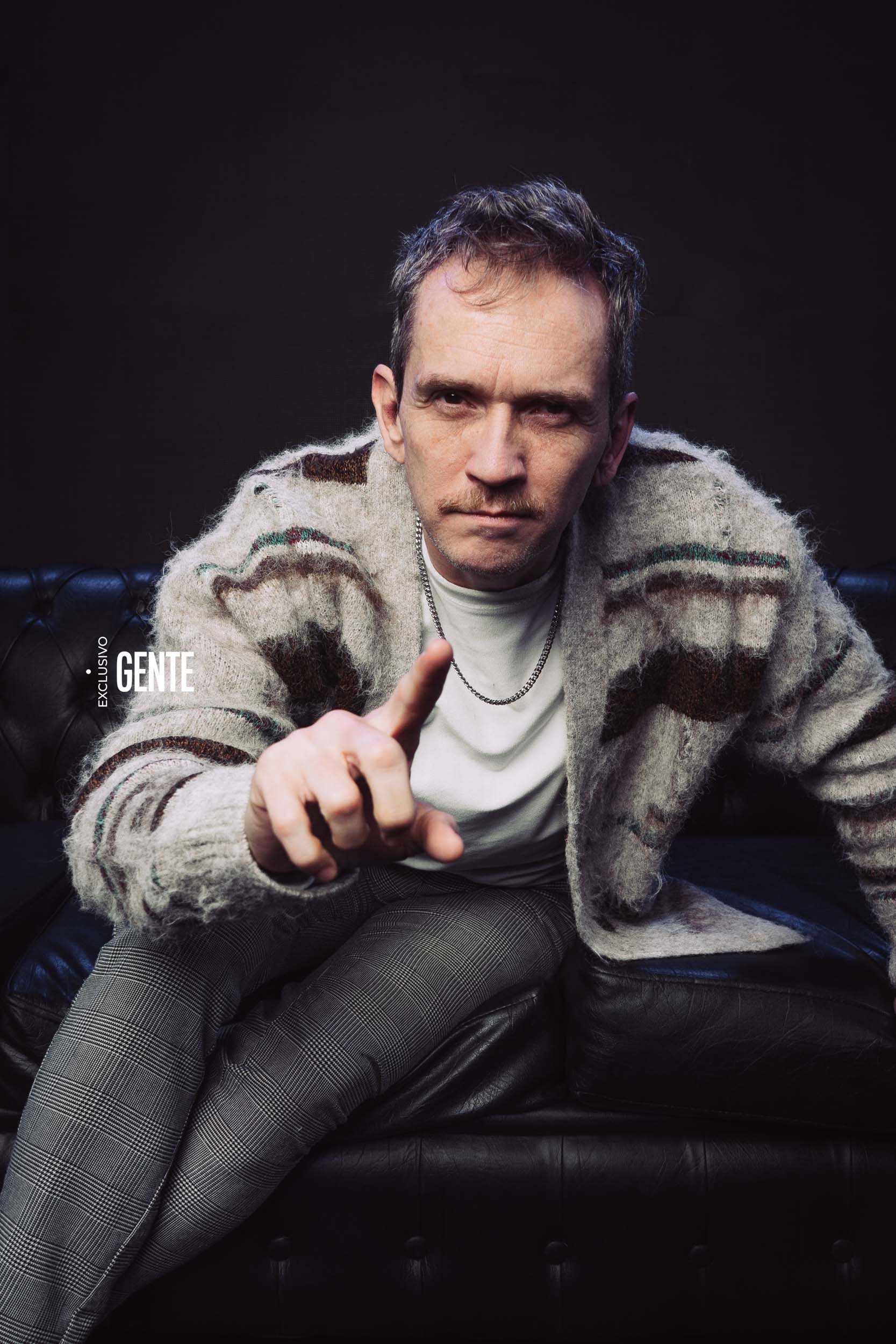 Diego Reinhold a solas con Revista GENTE. 