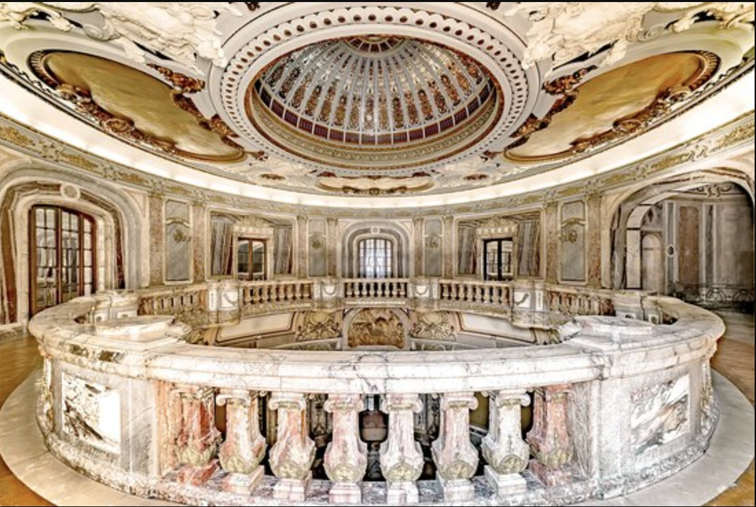 El Palacio Paz por dentro. 