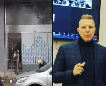 Impactante incendio en Neura: se prendió fuego el canal de streaming de Alejandro Fantino y fue evacuado de urgencia
