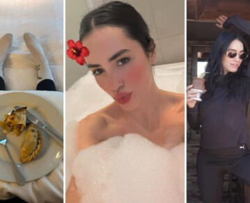 Con empanadas norteñas, jacuzzi y motorhome: en fotos, así fueron los días de Lali Espósito durante su gira por la Argentina