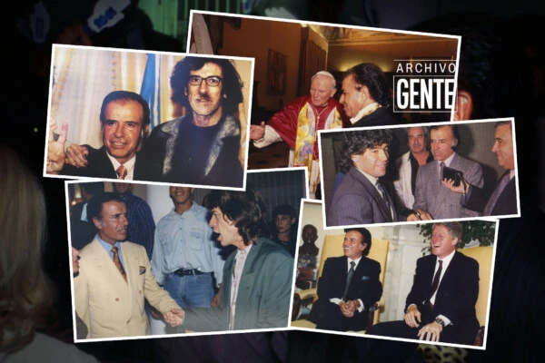Carlos Menem-famosos-Revista Gente
